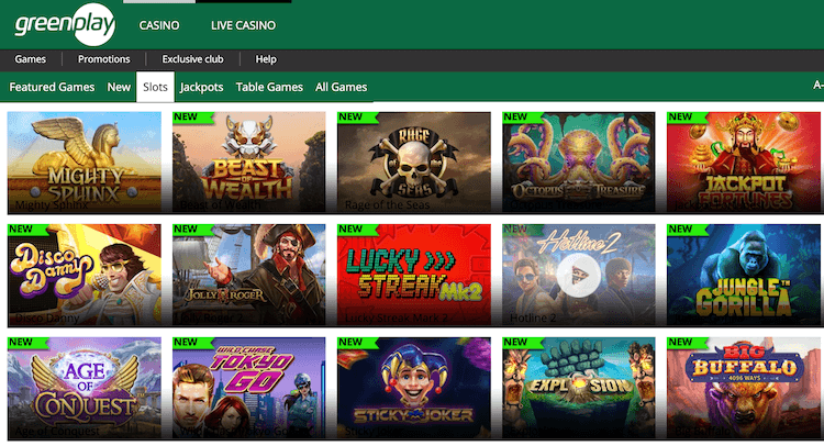 Greenplay Slots