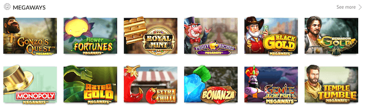 SlotsMillion Megaways Slots