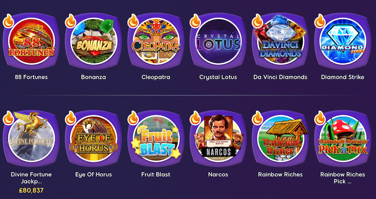 Wink Slots Top Games