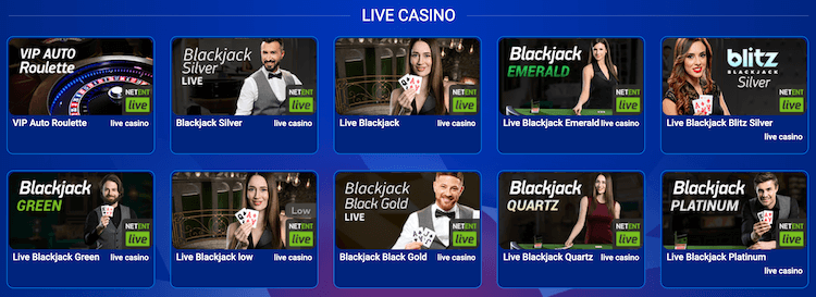 All British Casino Live Games