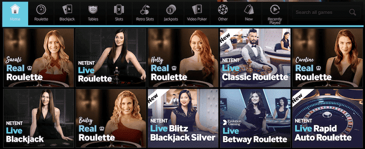 Betway Live Casino